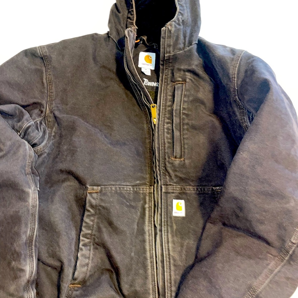 Carhartt Mens Medium Jacket Full Swing Retails For $140